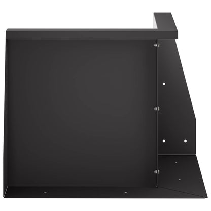 Retaining Wall 50 x 50 x 50 cm Steel Black