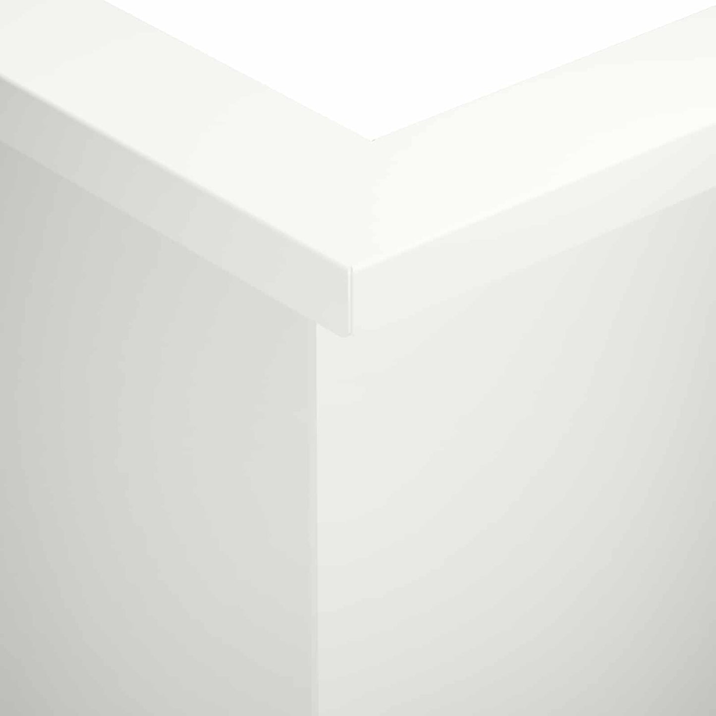 Retaining Wall 2 pcs 50 x 50 x 50 cm Steel White