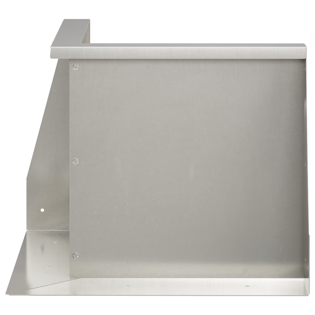 Retaining Wall 2 pcs 50 x 50 x 50 cm Stainless Steel Silver