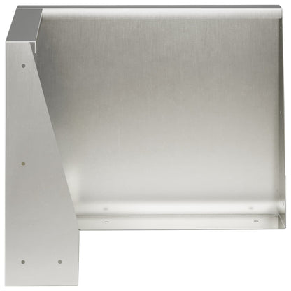 Retaining Wall 50 x 50 x 30 cm Stainless Steel Silver