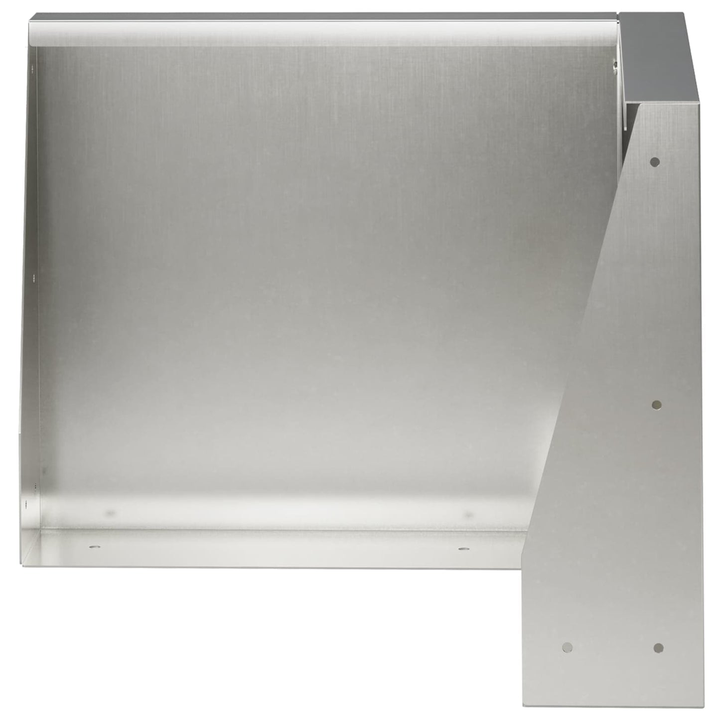 Retaining Wall 2 pcs 50 x 50 x 30 cm Stainless Steel Silver