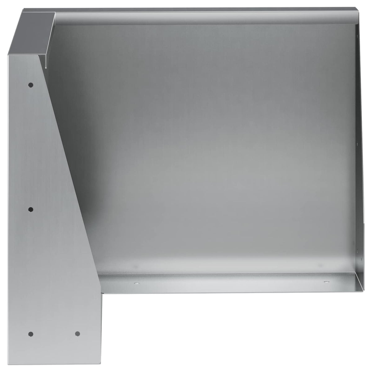 Retaining Wall 50 x 50 x 30 cm Galvanised Steel Silver