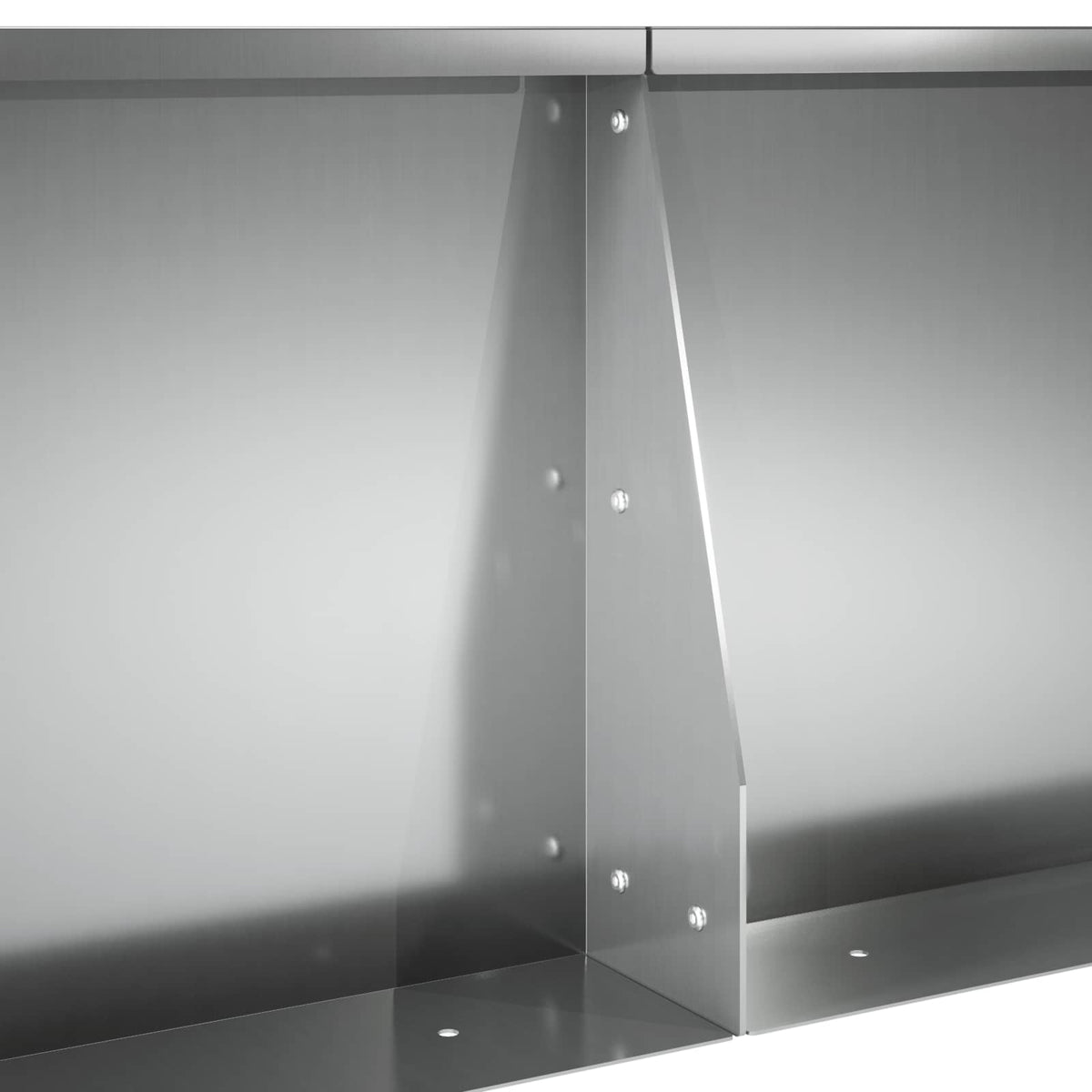 Retaining Wall 2 pcs 50 x 50 x 30 cm Galvanised Steel Silver