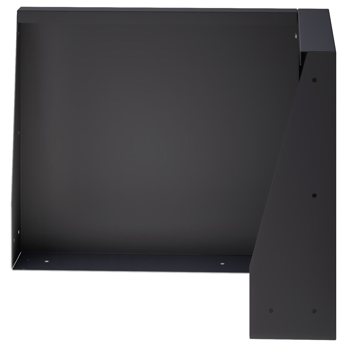 Retaining Wall 2 pcs 50 x 50 x 40 cm Steel Black