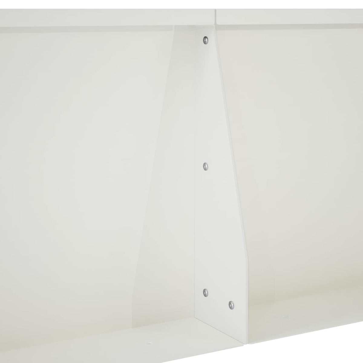 Retaining Wall 2 pcs 50 x 50 x 40 cm Steel White