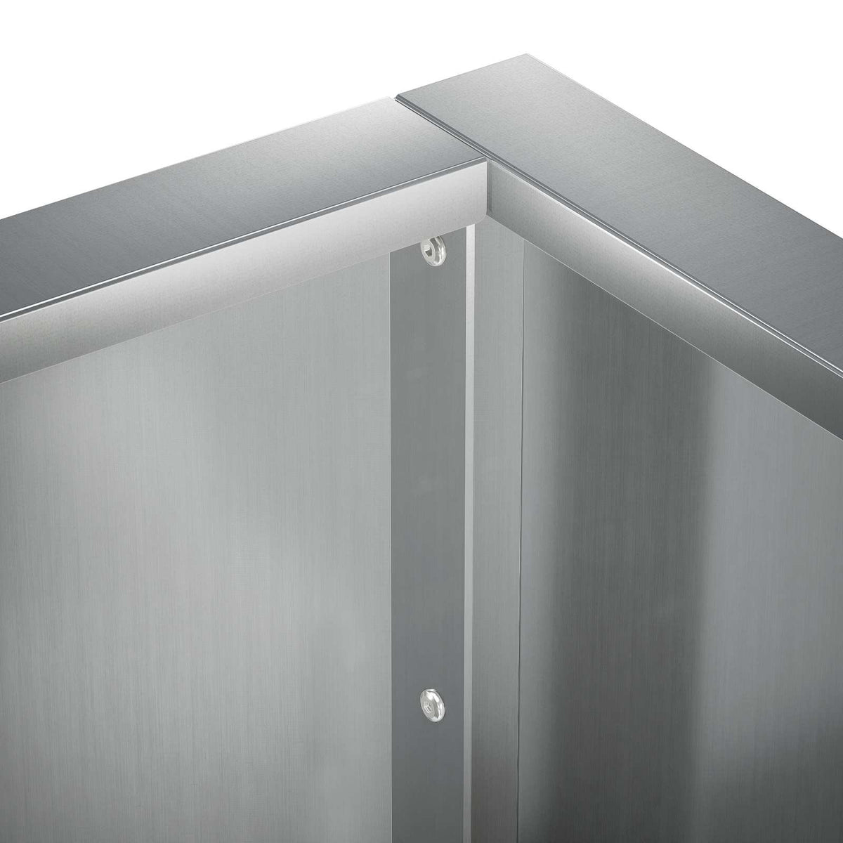 Retaining Wall 2 pcs 50 x 50 x 40 cm Galvanised Steel Silver