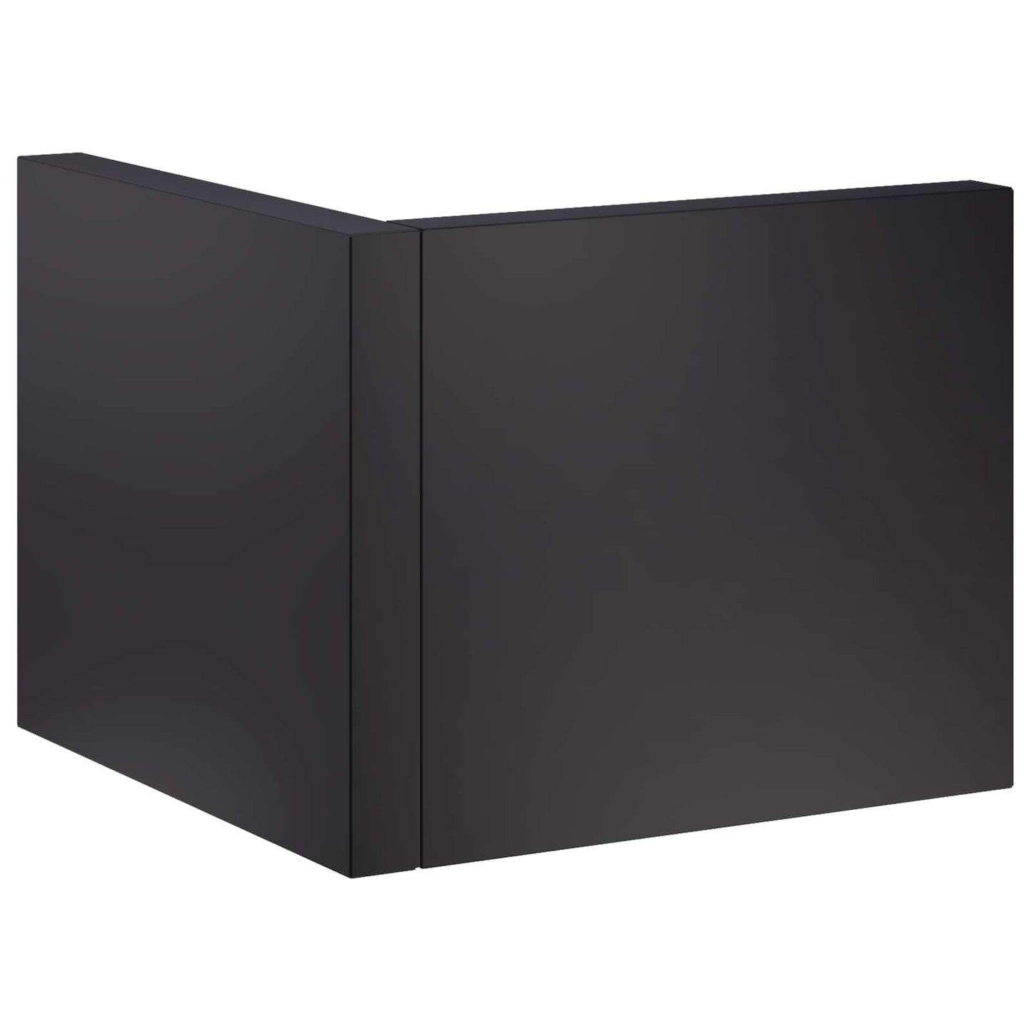 Retaining Wall 2 pcs 50 x 50 x 50 cm Steel Black