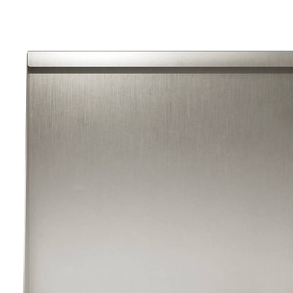 Retaining Wall 2 pcs 40 x 12 x 30 cm Stainless Steel Silver