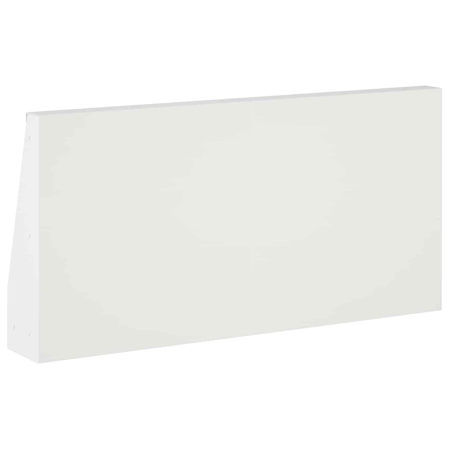 Retaining Wall 2 pcs 40 x 12 x 40 cm Steel White