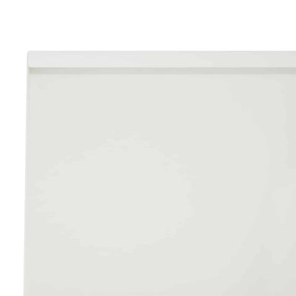 Retaining Wall 2 pcs 40 x 12 x 50 cm Steel White