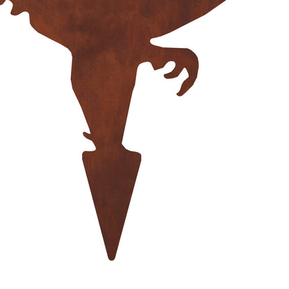 Garden Stake 38.5 x 33 cm Weathering Steel Rusty