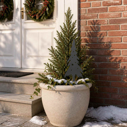 Garden Stake 20 x 6 cm Steel Anthracite