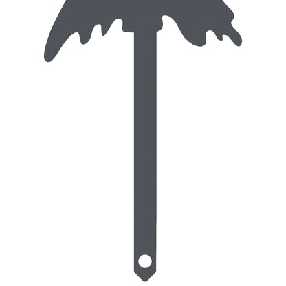 Garden Stake 20 x 6 cm Steel Anthracite