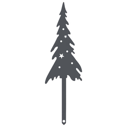 Garden Stake 20 x 6 cm Steel Anthracite