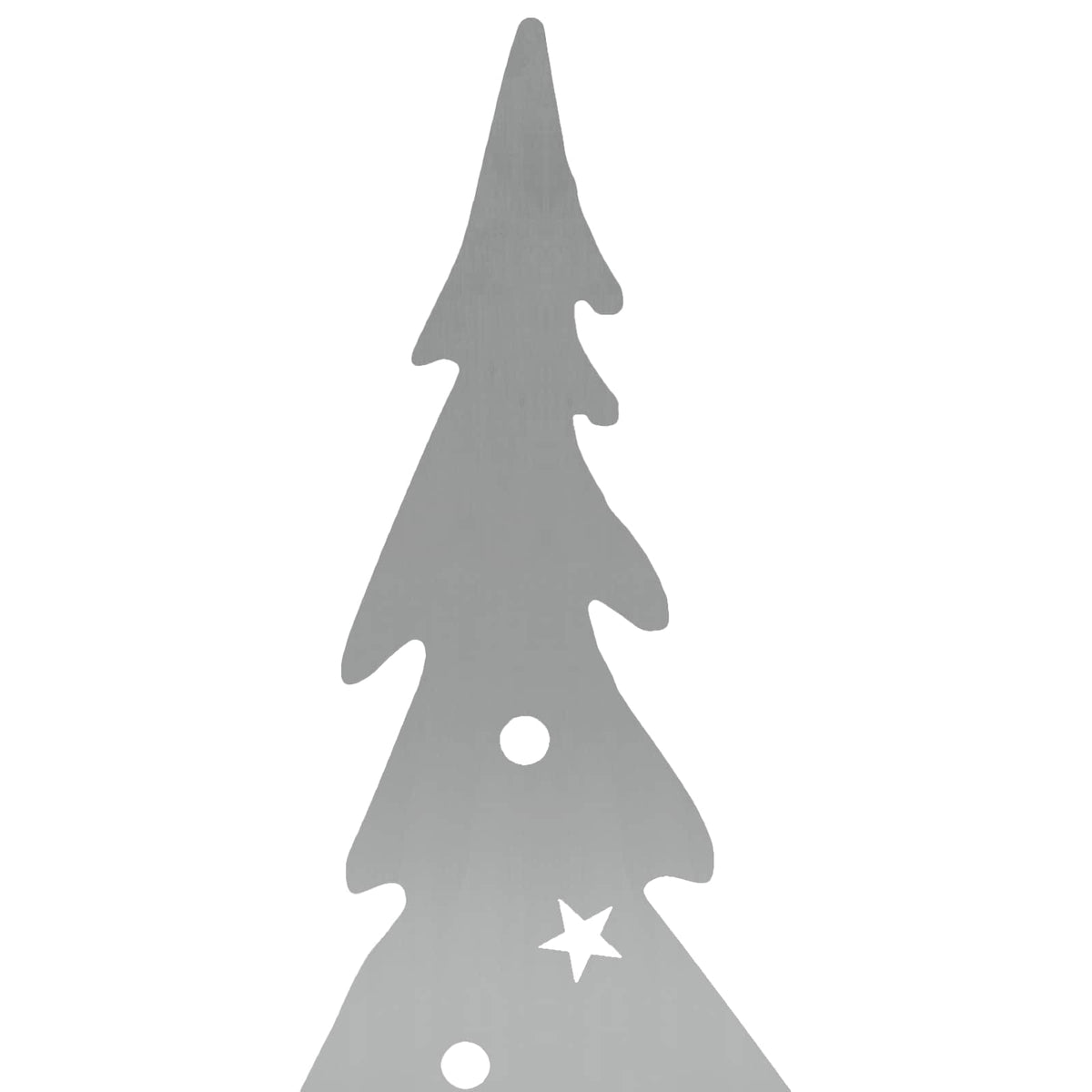 Garden Stake 20 x 6 cm Galvanised Steel Silver