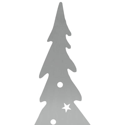 Garden Stake 20 x 6 cm Galvanised Steel Silver