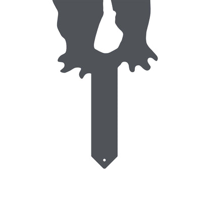 Garden Stake 75.5 x 44 cm Steel Anthracite