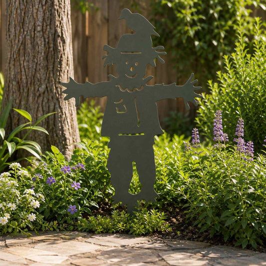 Garden Stake 75.5 x 44 cm Steel Olive Green