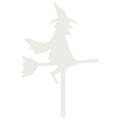 Garden Stake 36 x 24 cm Steel White