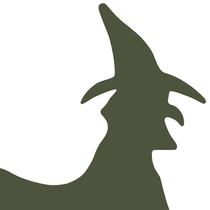 Garden Stake 36 x 24 cm Steel Olive Green