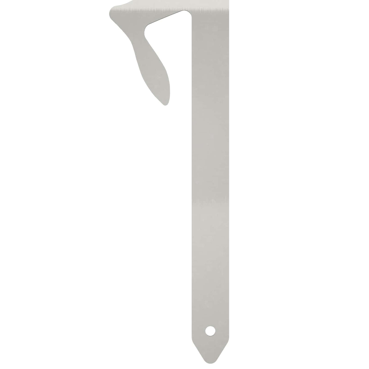 Garden Stake 36 x 24 cm Stainless Steel Silver