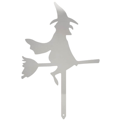 Garden Stake 36 x 24 cm Stainless Steel Silver