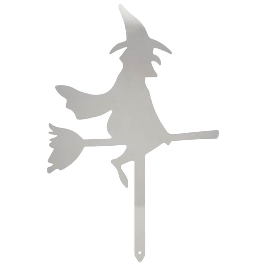 Garden Stake 36 x 24 cm Stainless Steel Silver