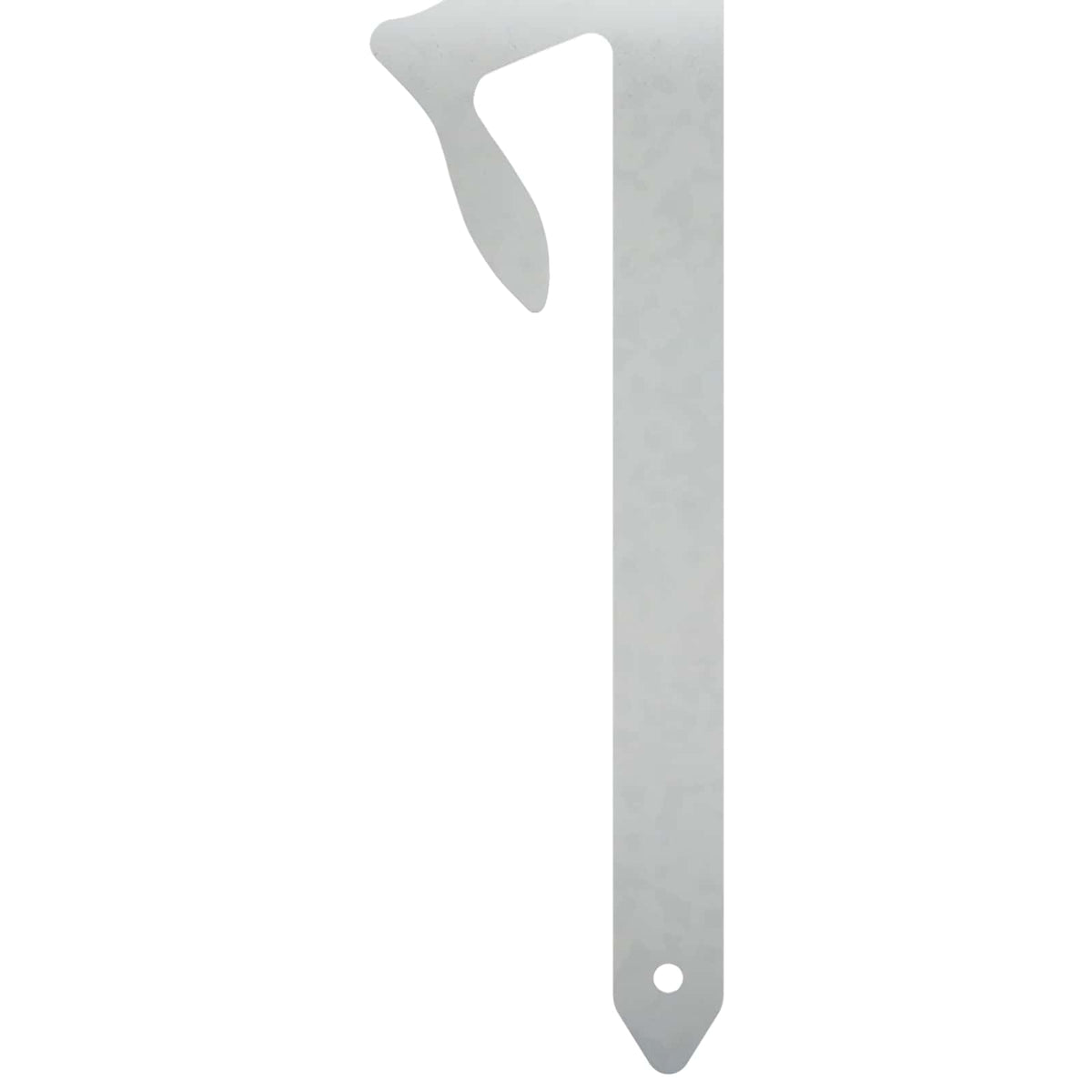 Garden Stake 36 x 24 cm Galvanised Steel Silver