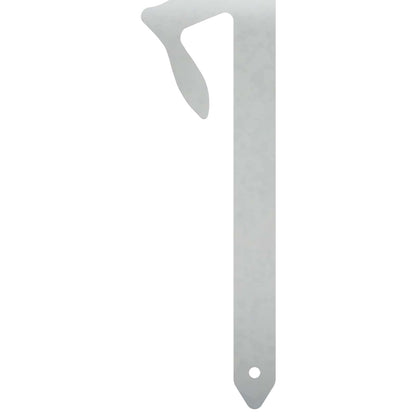 Garden Stake 36 x 24 cm Galvanised Steel Silver