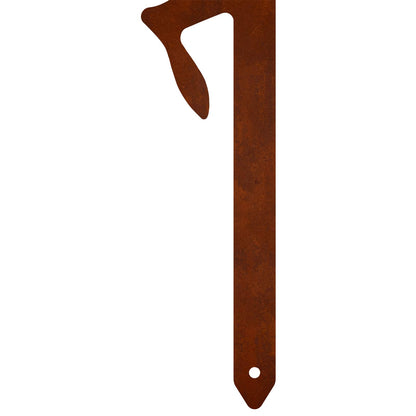 Garden Stake 36 x 24 cm Weathering Steel Rusty