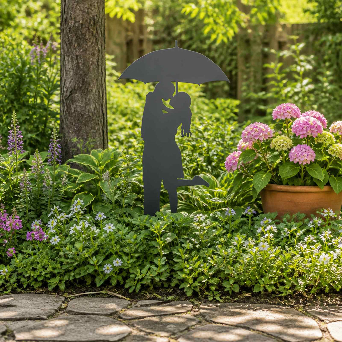 Garden Stake 50 x 24.5 cm Steel Anthracite