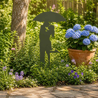 Garden Stake 50 x 24.5 cm Stainless Steel Silver