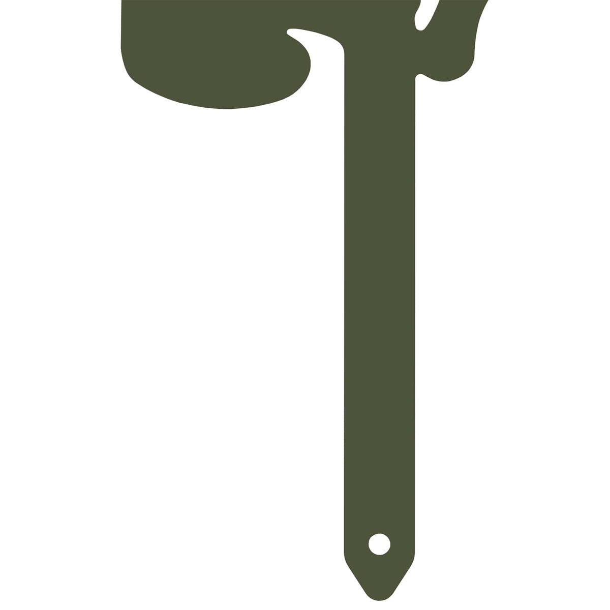 Garden Stake 50 x 24.5 cm Stainless Steel Silver