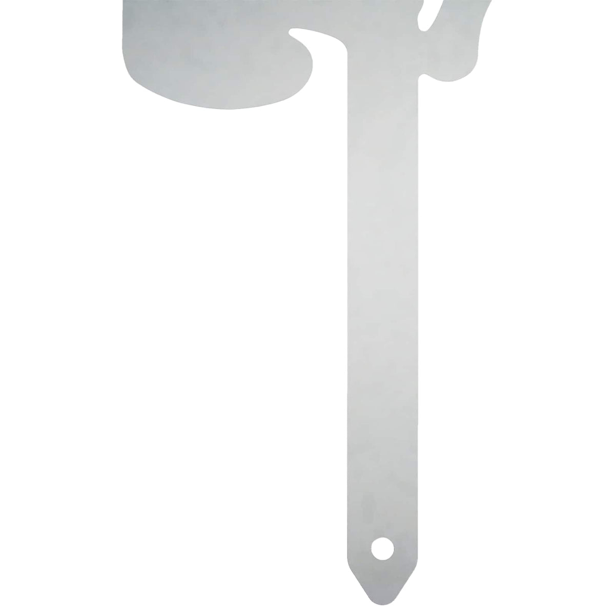 Garden Stake 50 x 24.5 cm Galvanised Steel Silver