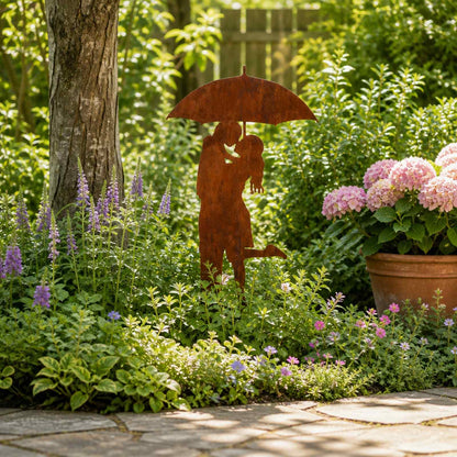 Garden Stake 50 x 24.5 cm Weathering Steel Rusty