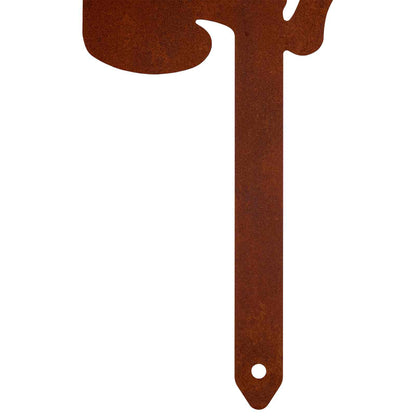 Garden Stake 50 x 24.5 cm Weathering Steel Rusty