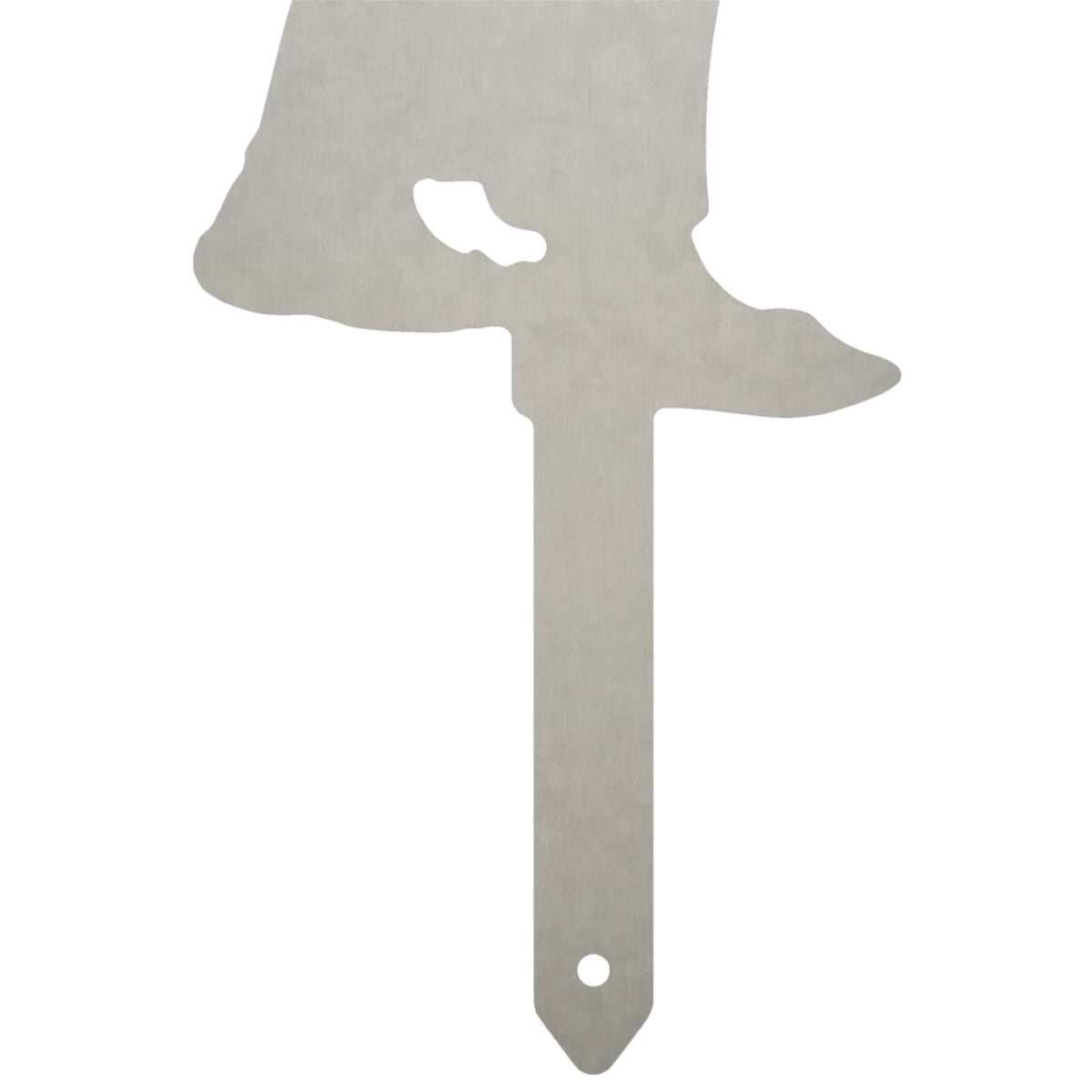 Garden Stake 38 x 15 cm Stainless Steel Silver
