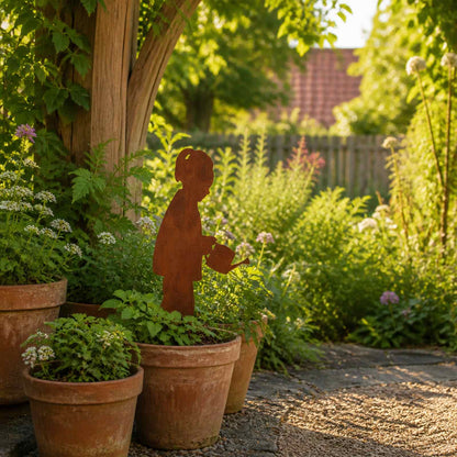 Garden Stake 38 x 15 cm Weathering Steel Rusty