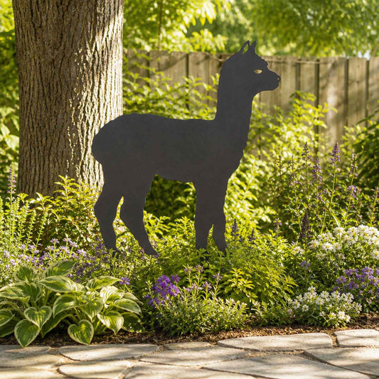 Garden Stake 47.5 x 32 cm Steel Black
