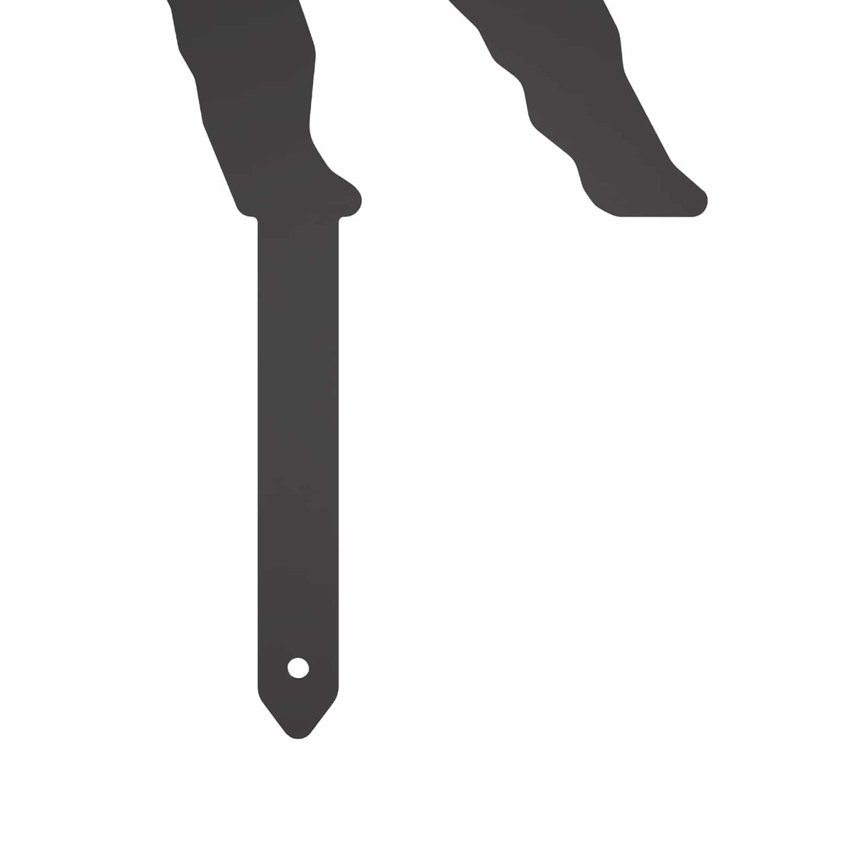Garden Stake 47.5 x 32 cm Steel Black