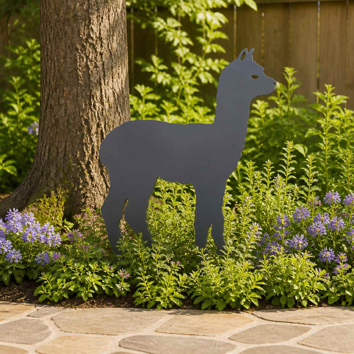Garden Stake 47.5 x 32 cm Steel Anthracite