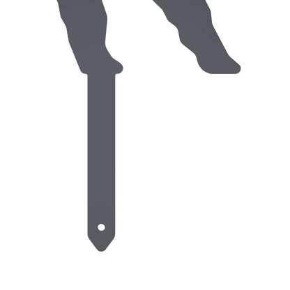 Garden Stake 47.5 x 32 cm Steel Anthracite