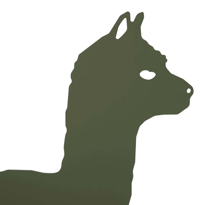 Garden Stake 47.5 x 32 cm Steel Olive Green