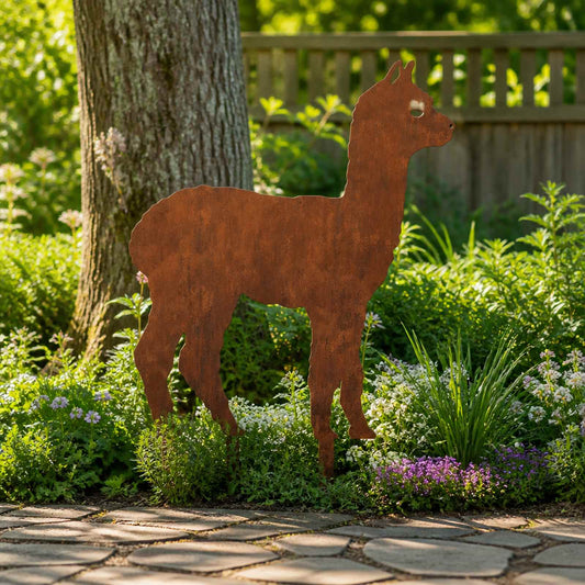 Garden Stake 47.5 x 32 cm Weathering Steel Rusty