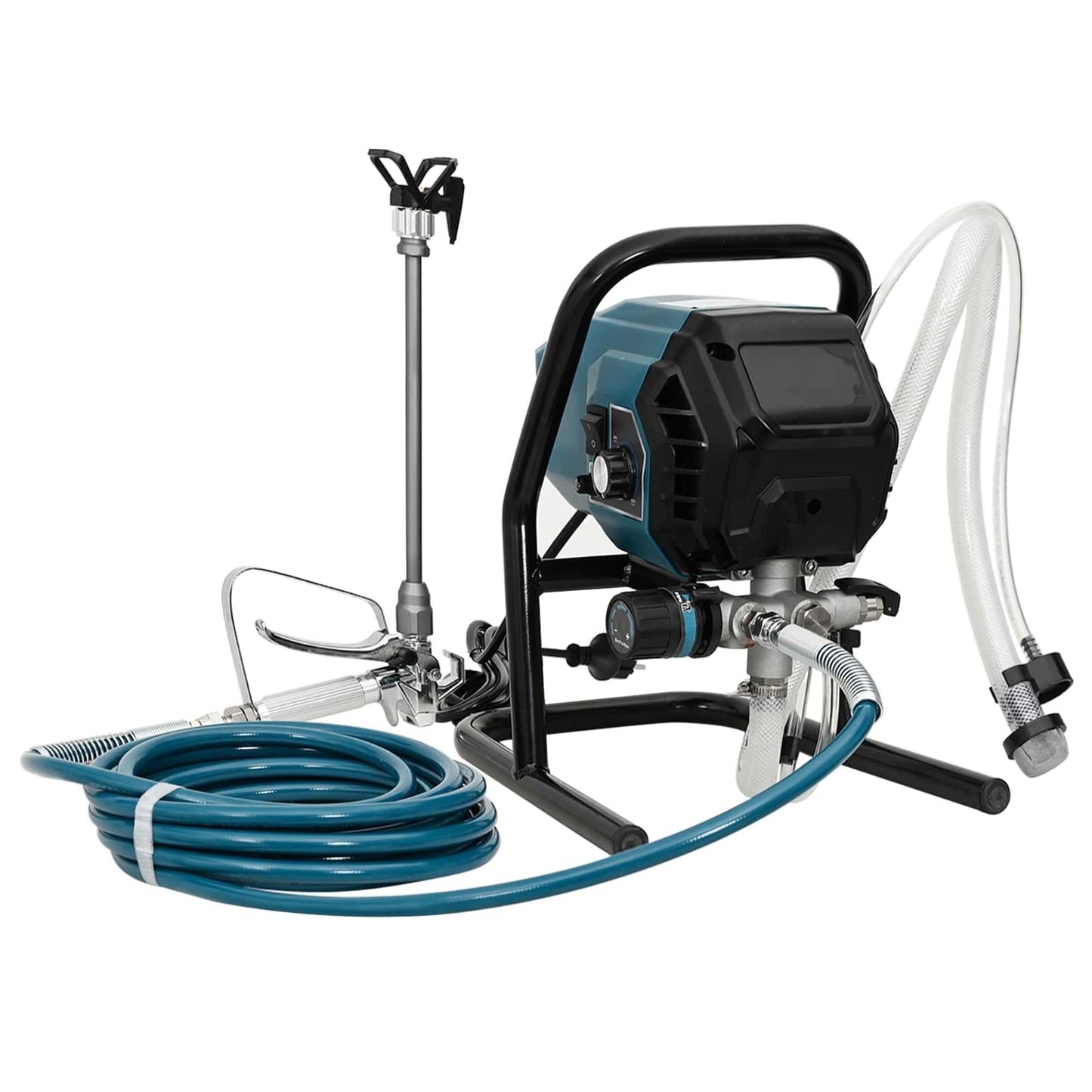 Airless Paint Sprayer 7.6 m Hose 220V 1.5 L/min 200 Bar