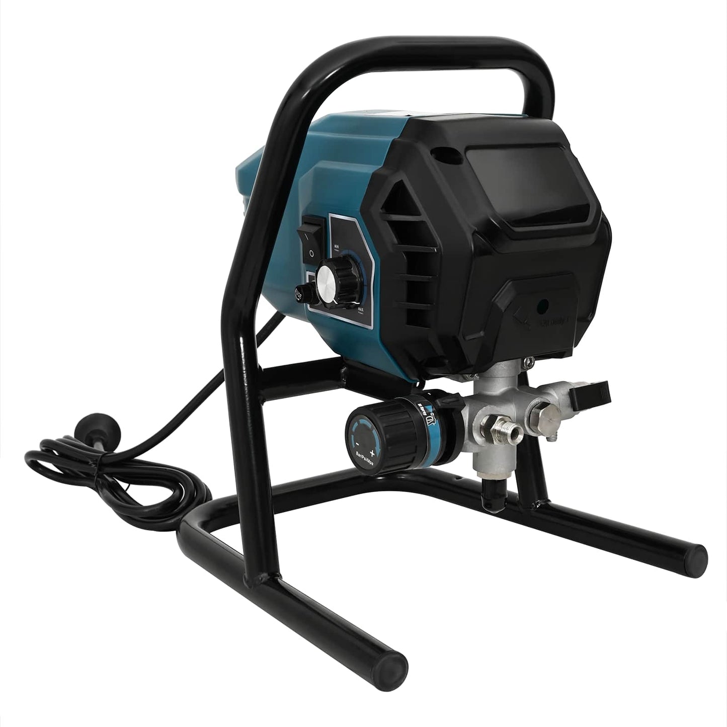 Airless Paint Sprayer 7.6 m Hose 220V 1.5 L/min 200 Bar