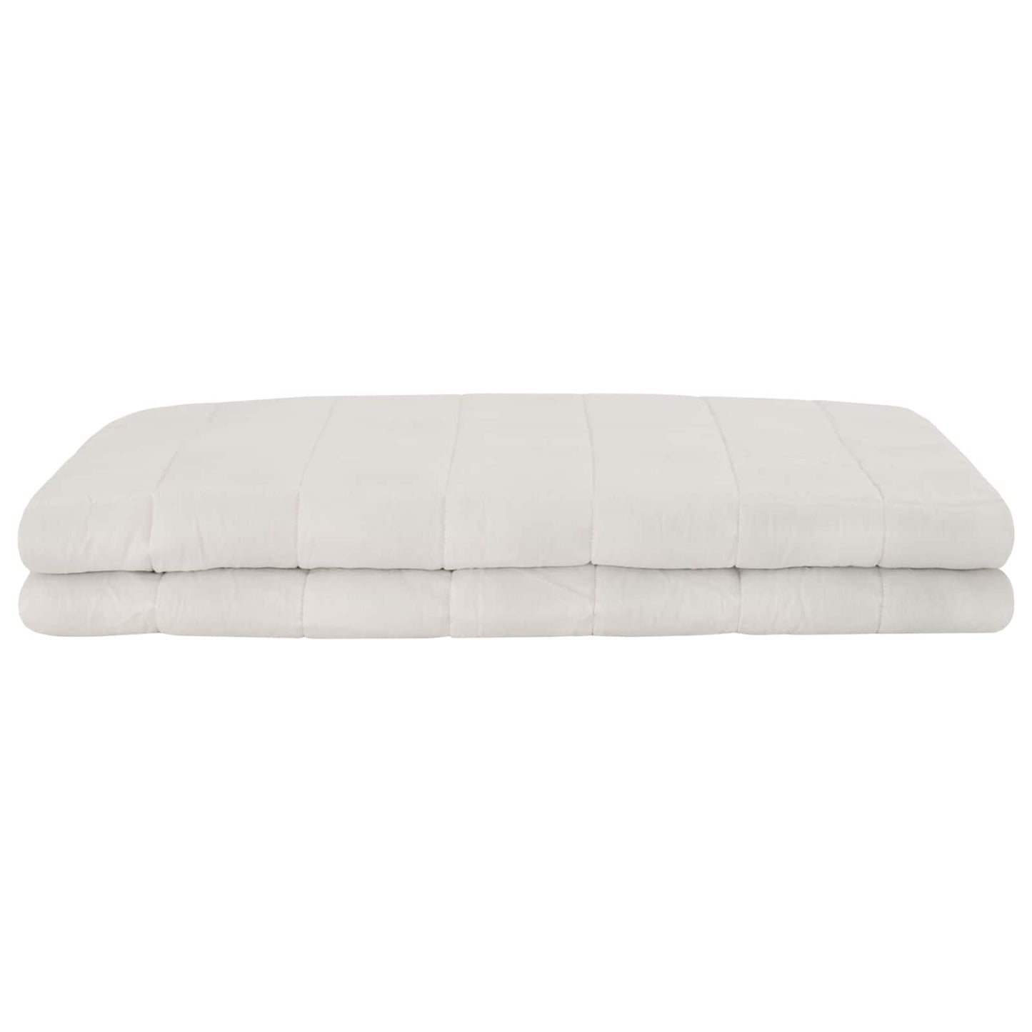 Weighted Blanket White 220 x 230 cm 11 kg 100% Cotton 205T