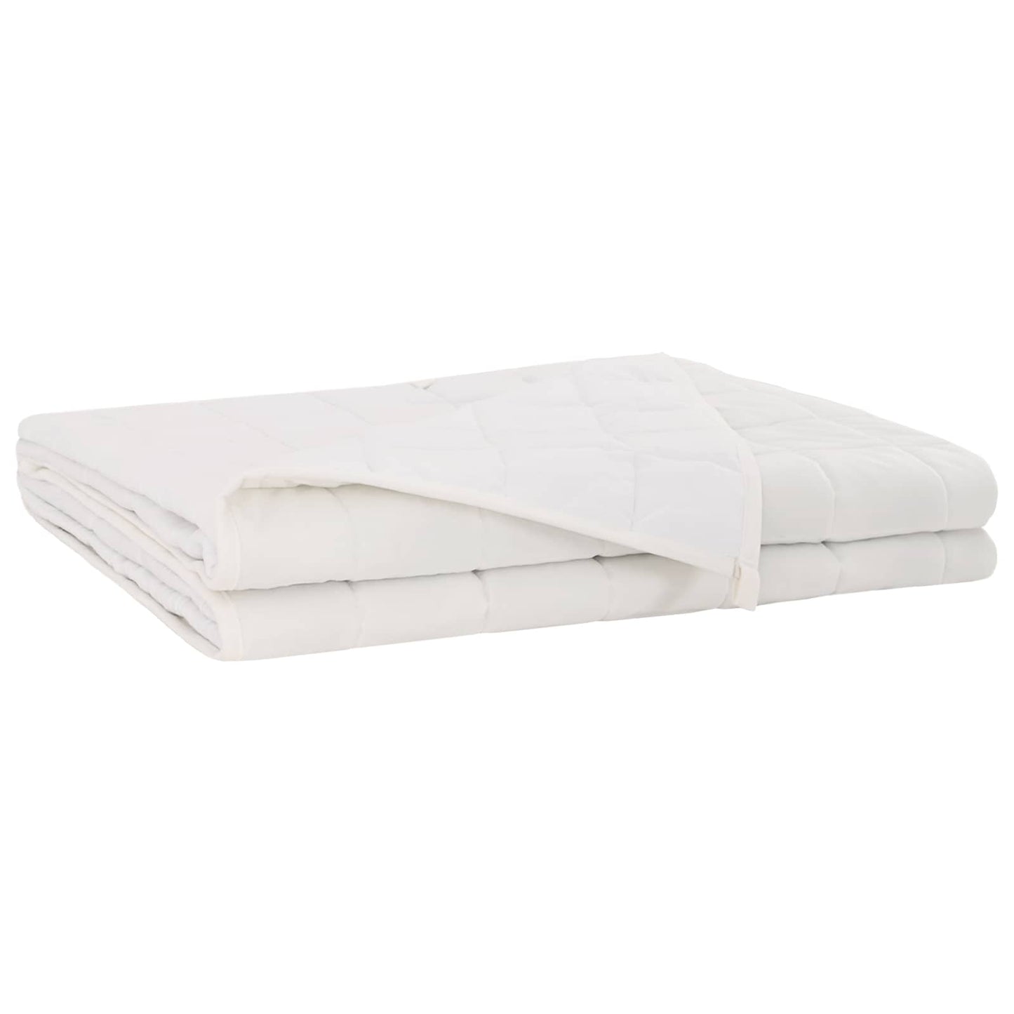 Weighted Blanket White 140 x 200 cm 6 kg 100% Cotton 205T