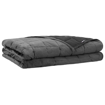 Weighted Blanket Anthracite 152 x 203 cm 7 kg 100% Cotton 205T