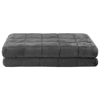 Weighted Blanket Anthracite 152 x 203 cm 7 kg 100% Cotton 205T